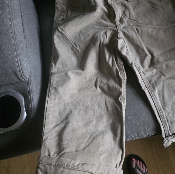 Tan Bongo Capri Pants - Size 11 - Picture 4 of 10